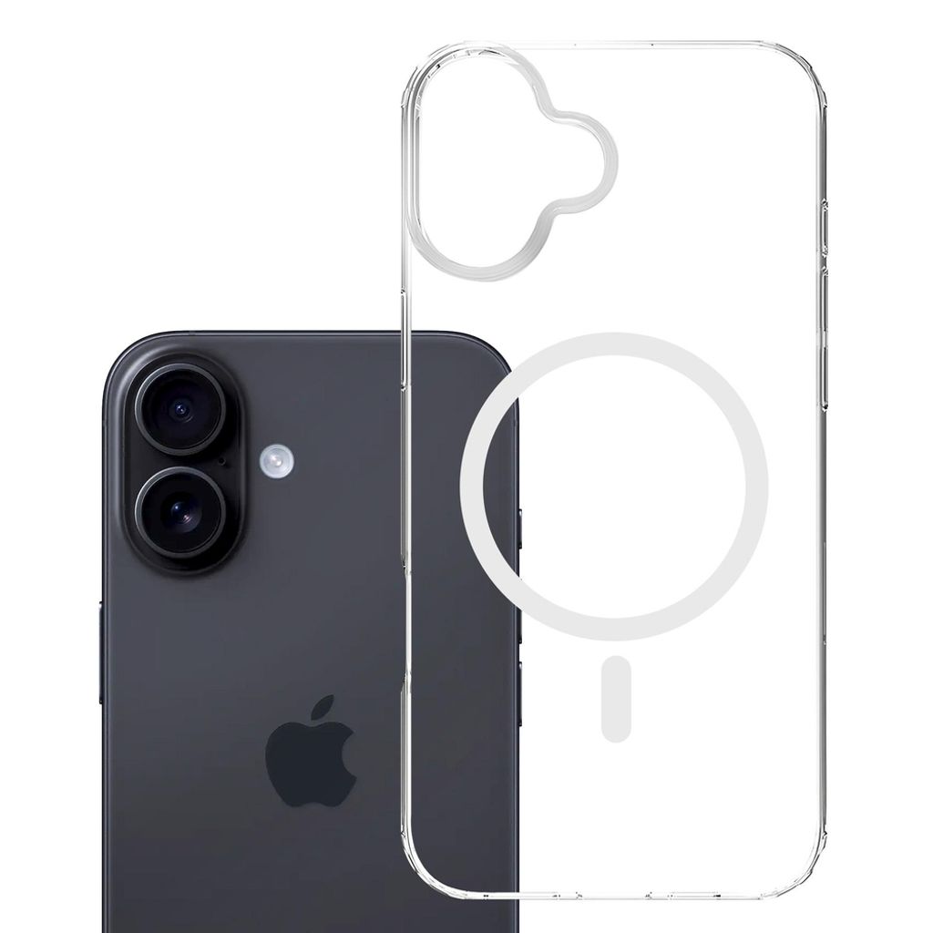 3mk Armor MagSafe Cover till iPhone 17 - Gennemsigtig