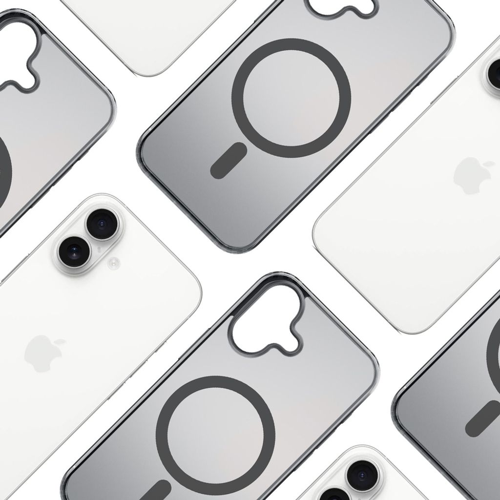 3mk Frosty MagSafe -kuori till iPhone 17 - Musta