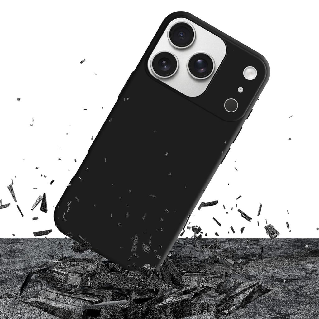 3mk Matt Pro Cover till iPhone 17 Pro Max - Sort