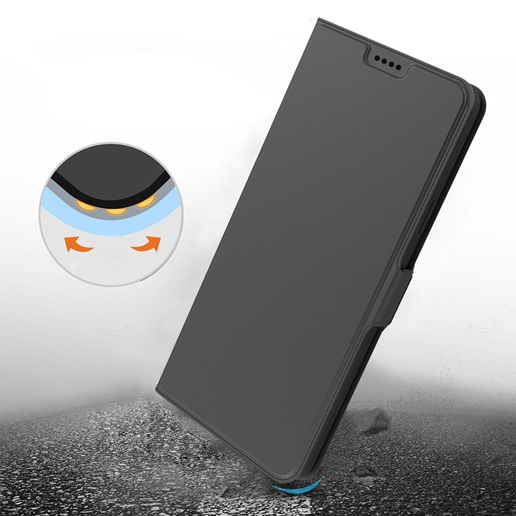 Xiaomi Poco C85x 5G/Redmi A7 Pro Fodral Kortfack Stötsäker - Svart