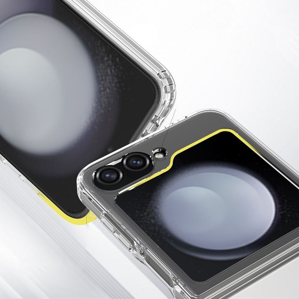 Tech-Protect FlexAir Hybrid Kuori Samsung Galaxy Z Flip 6/7 FE - Läpinäkyvä