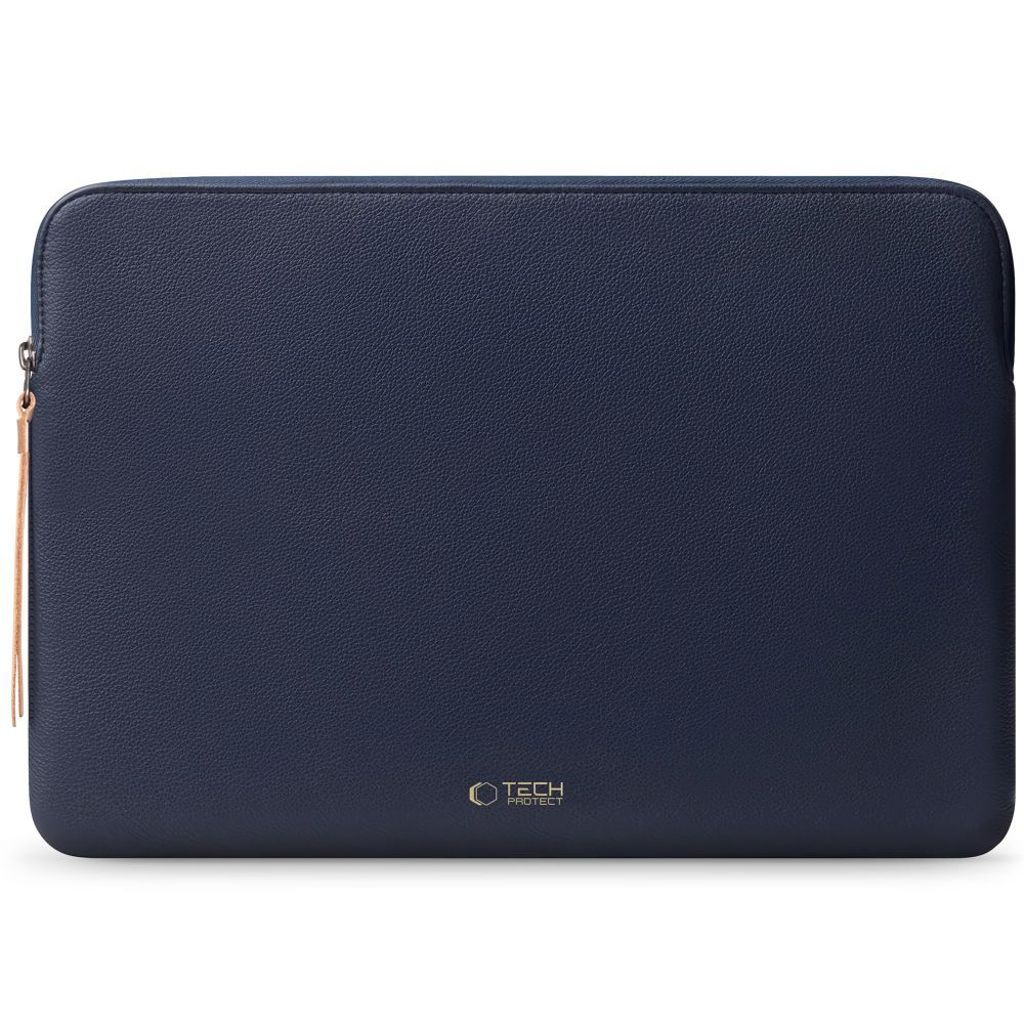 Tech-Protect Fleece laptopfodral 13-14" – blå