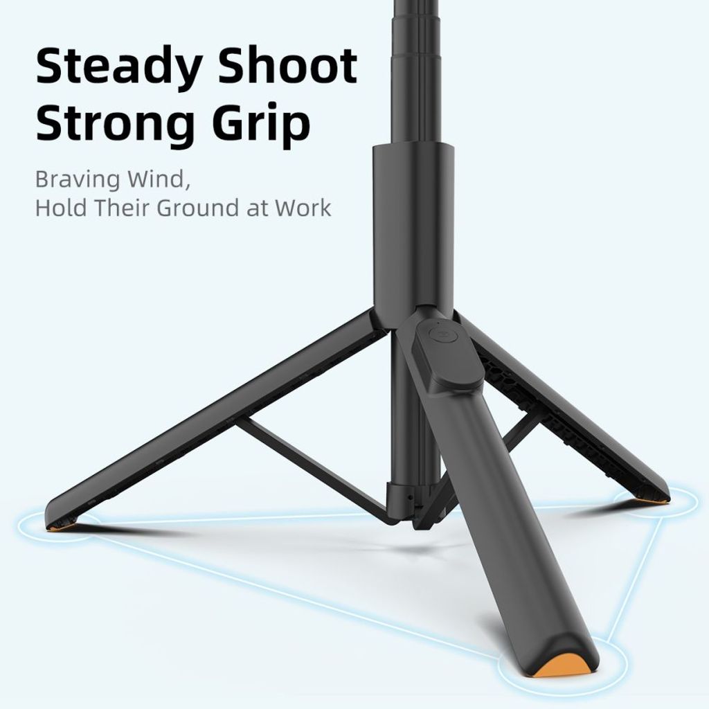 Tech-Protect L09S selfie stick with tripod – black