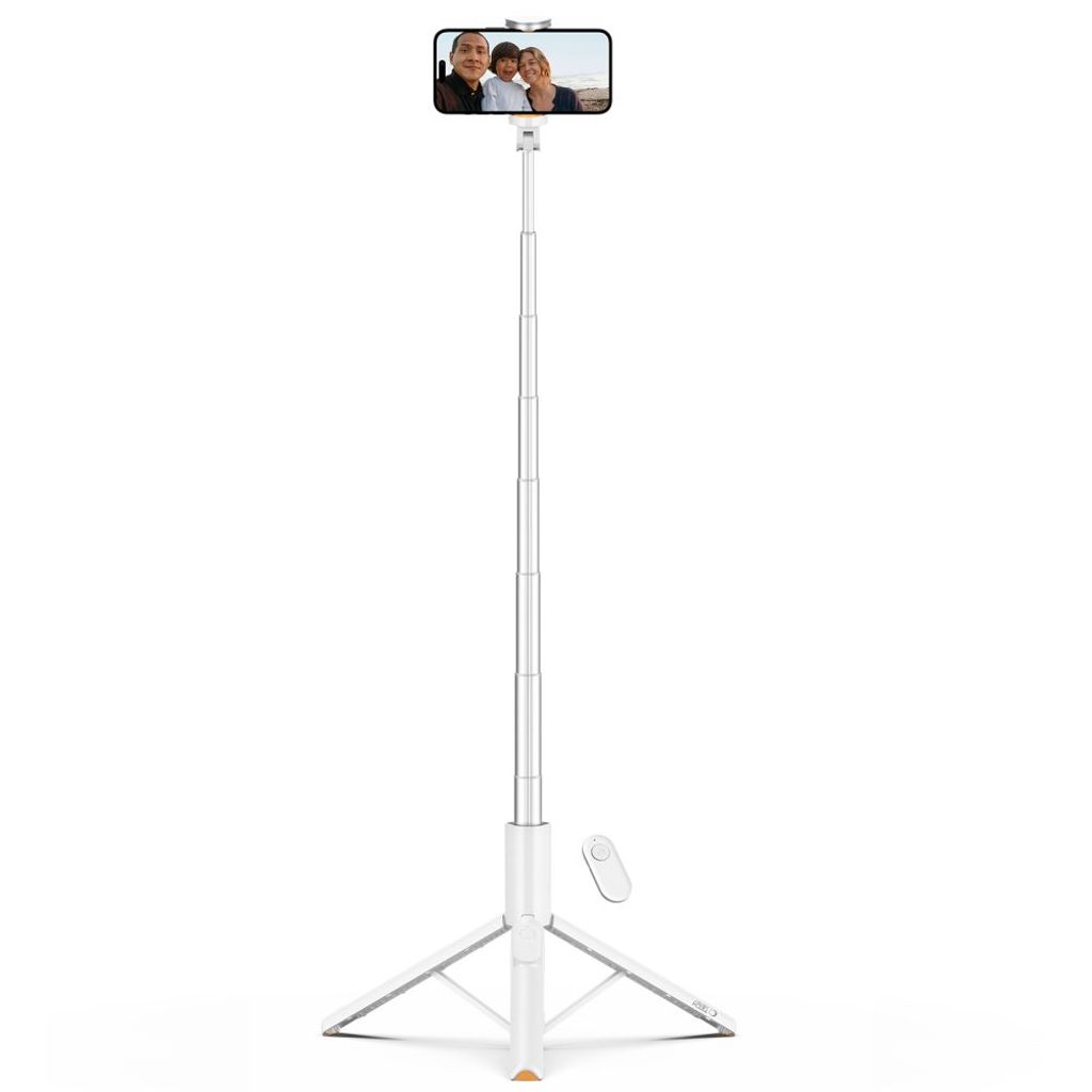 Tech-Protect L09S selfie stick with tripod – white