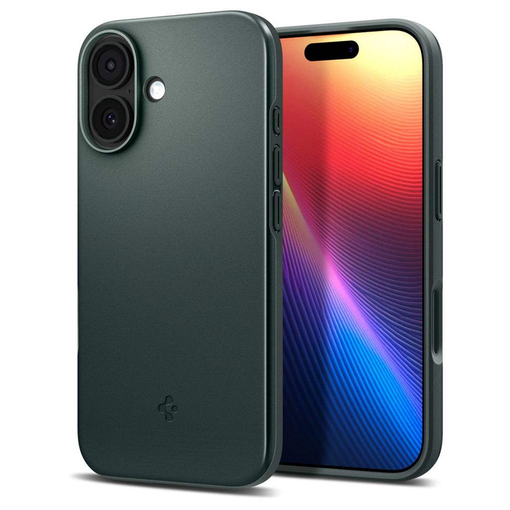 Spigen Thin Fit MagSafe Deksel til iPhone 17 - Grønn
