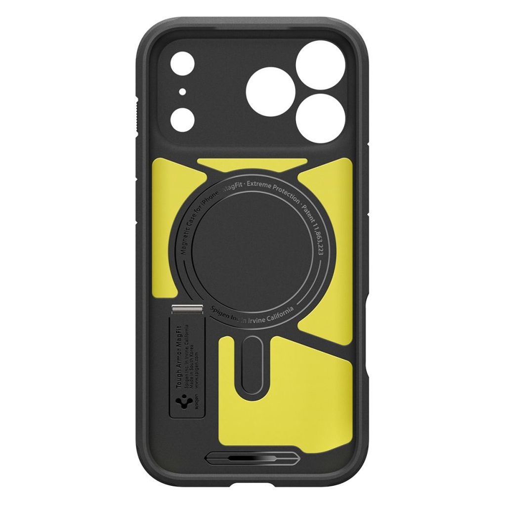 Spigen Tough Armor "T" MagSafe Cover til iPhone 17 Pro Max - Grå