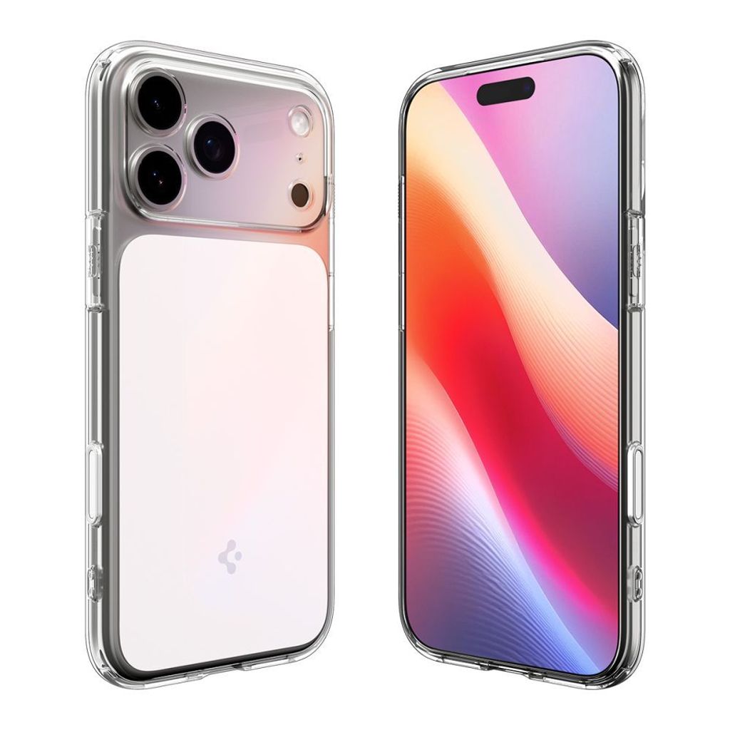 Spigen Ultra Hybrid "T" MagSafe Case for iPhone 17 Pro - Transparent/White