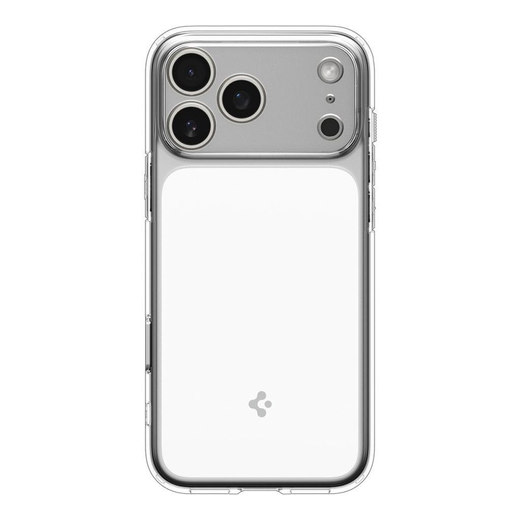 Spigen Ultra Hybrid "T" MagSafe Case for iPhone 17 Pro - Transparent/White