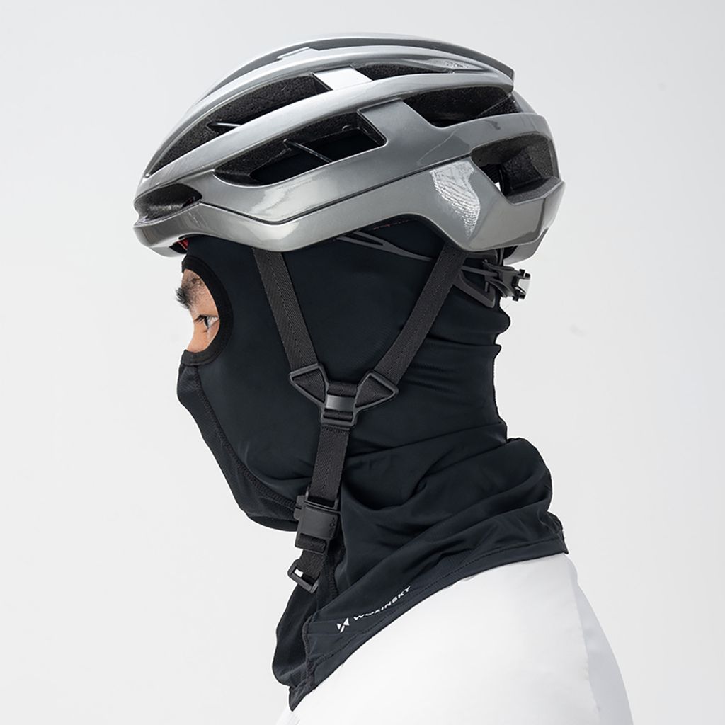 Wozinsky sportsbalaklava let og åndbar – sort