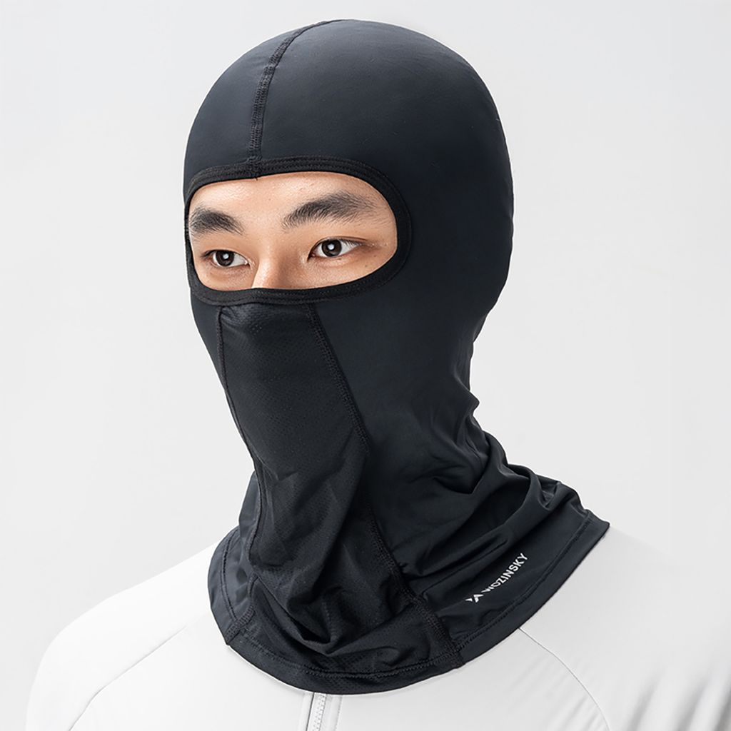 Wozinsky sportsbalaklava let og åndbar – sort