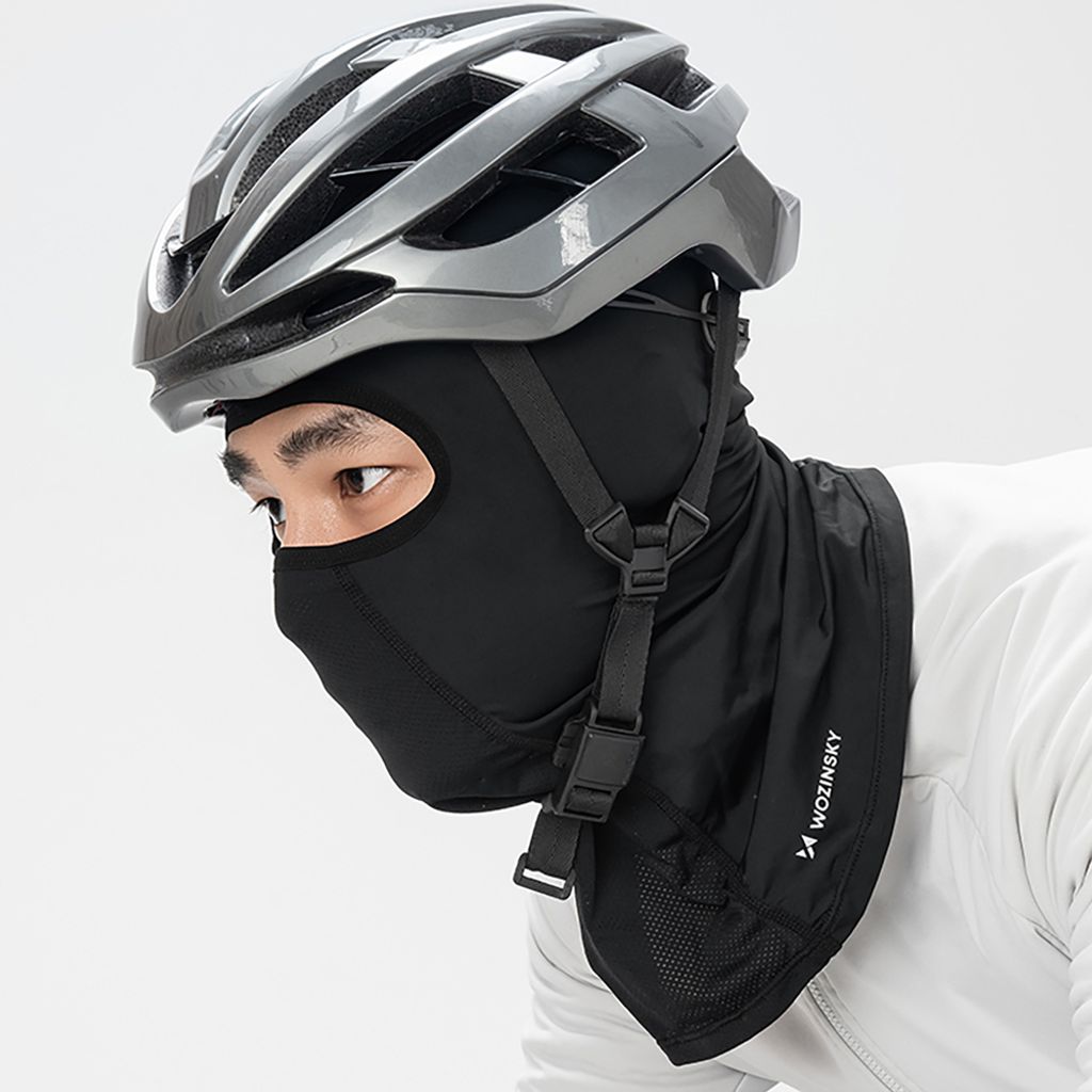 Wozinsky sportsbalaklava let og åndbar – sort