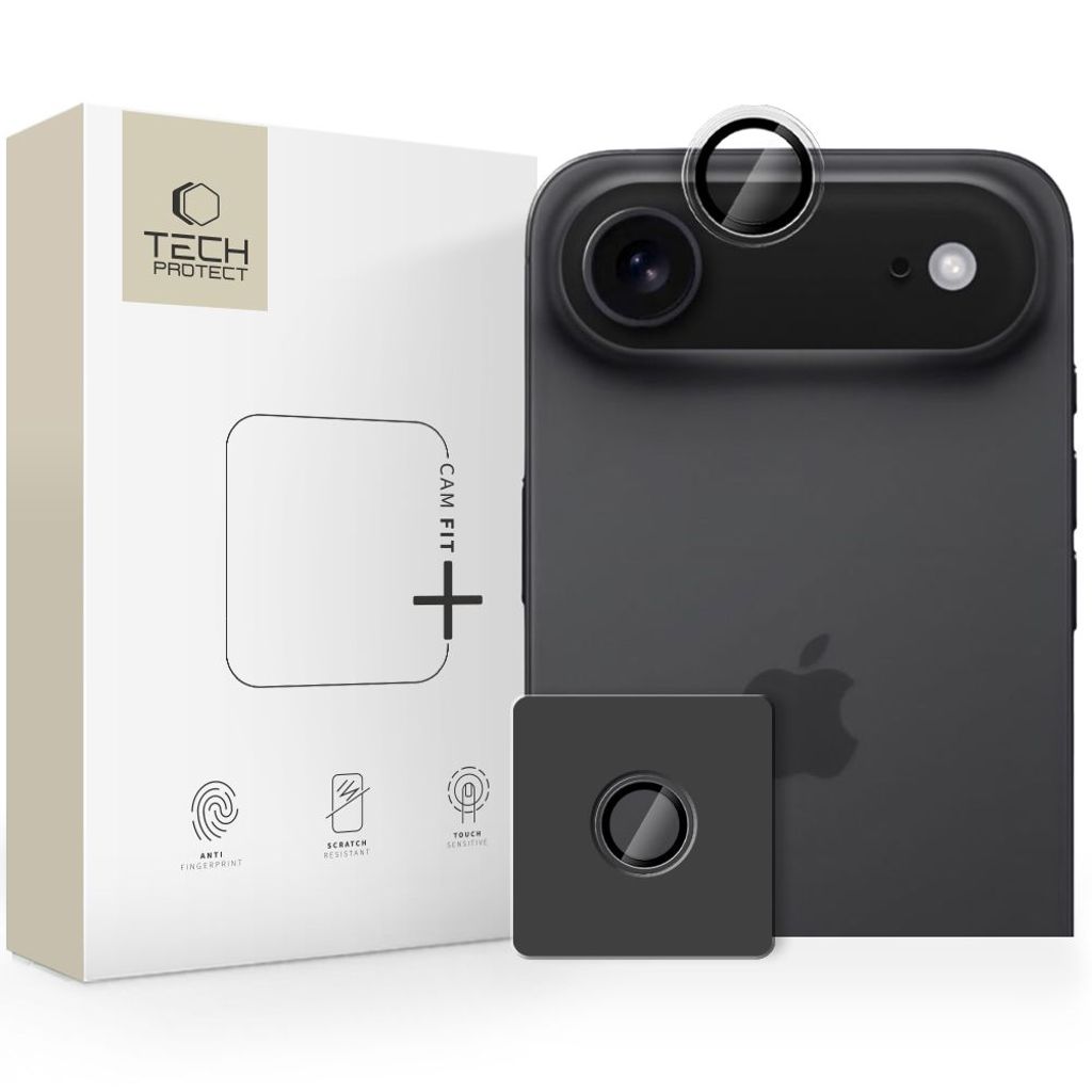 Tech-Protect Camring Fit+ iPhone 17 Air Linsebeskyttelse - Gennemsigtig