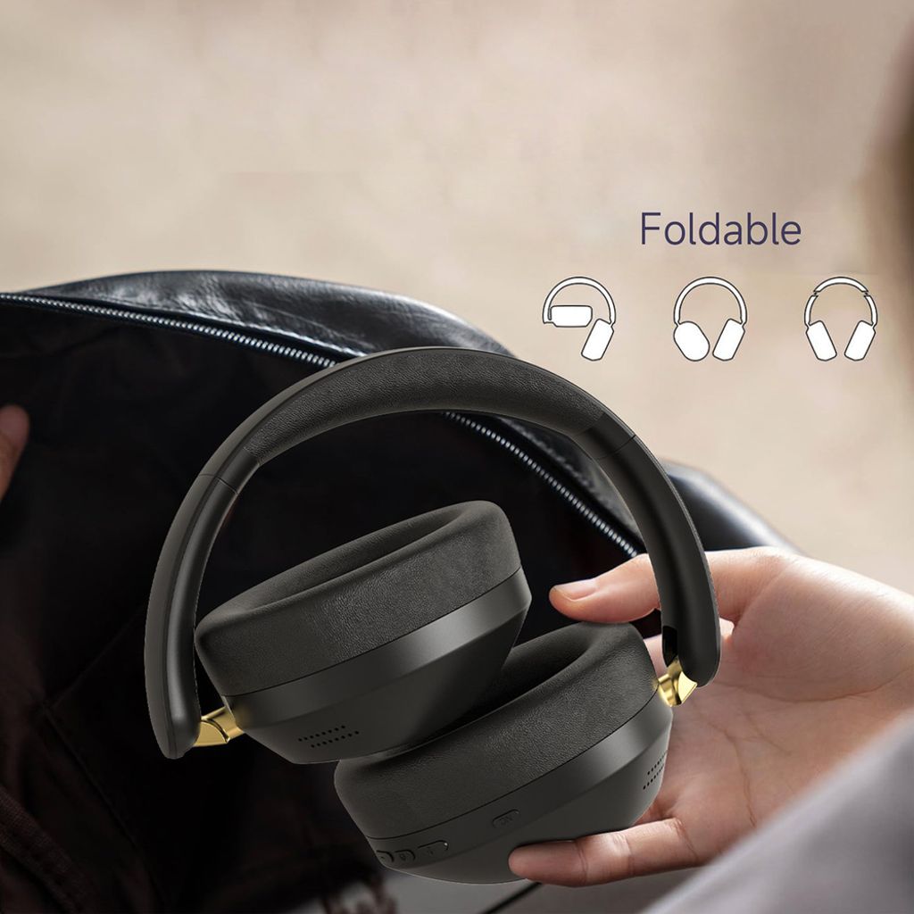 Dudao X22 Max bluetooth høretelefoner on-ear ANC – sort