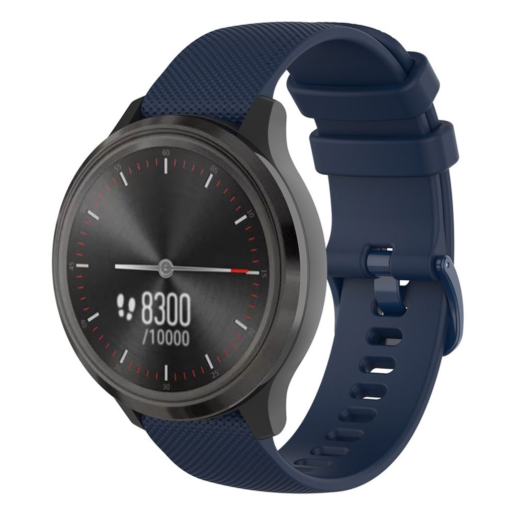 Garmin Vivomove 3S/Vivoactive 4S/GarminActive S Urrem - Blå