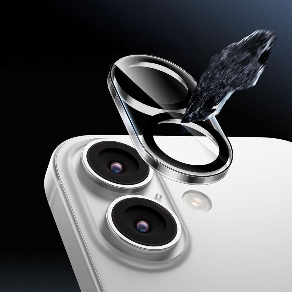 Tech-Protect Cam Fit+ Hærdet Glas Linsebeskyttelse til iPhone 17