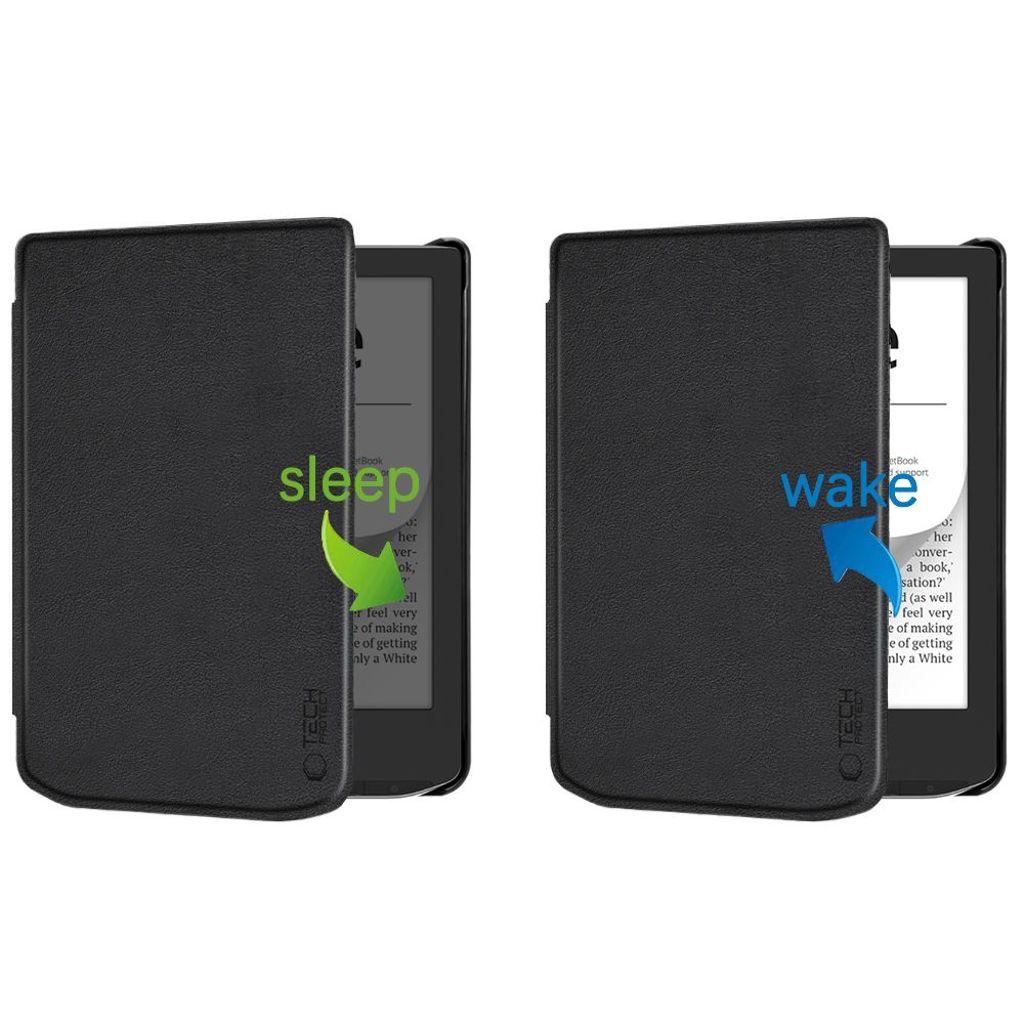 TechProtect SmartCase Deksel for PocketBook Verse / Pro / Lite - Svart