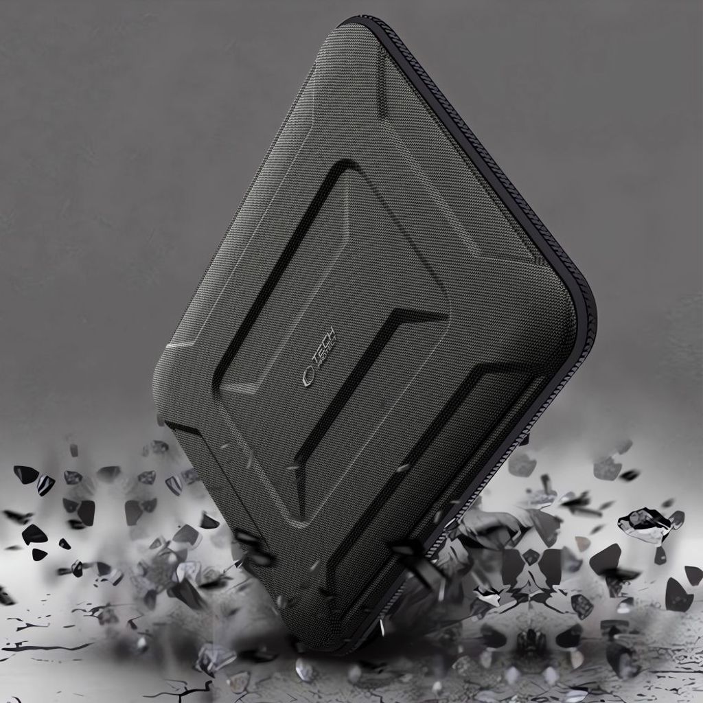 Tech-Protect Ranger-X Tactical Laptop Case for 15–16 cm – Black