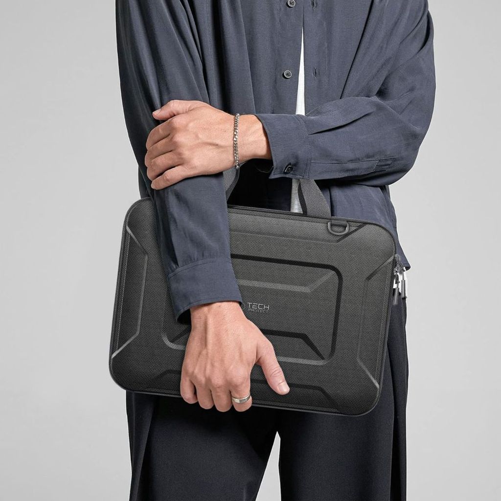 Tech-Protect Ranger-X Tactical laptop cover til 13-14" – Sort