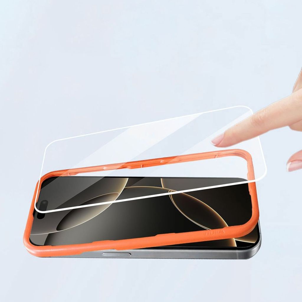 Tech-Protect Easy Set+ 3-pack Skjerm & Linsebeskytter til iPhone 16 Pro Max/17 Pro Max