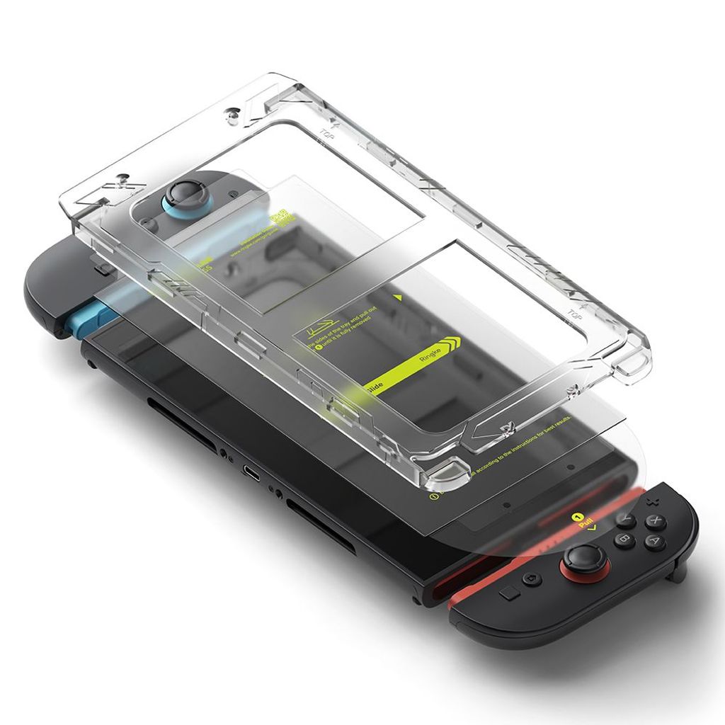 Ringke Easy Slide skjermbeskytter i herdet glass til Nintendo Switch 2, 2-pakning