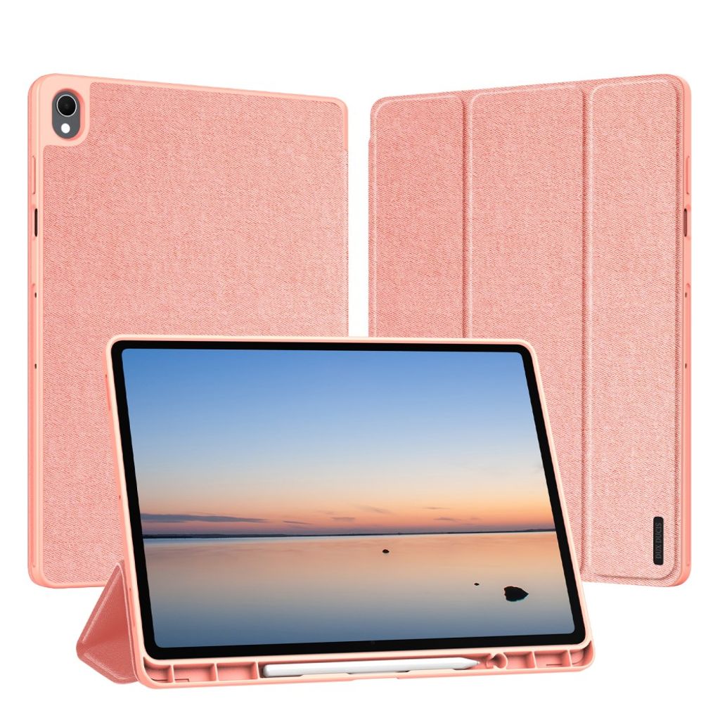 DUX DUCIS Samsung Galaxy Tab S12 Plus Tri-Fold Cover - Lyserød
