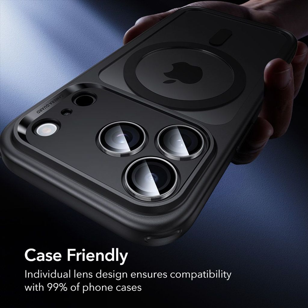 ESR Armorite iPhone 14/15/16/17 Pro/Pro Max Hærdet Glas Linsebeskytter