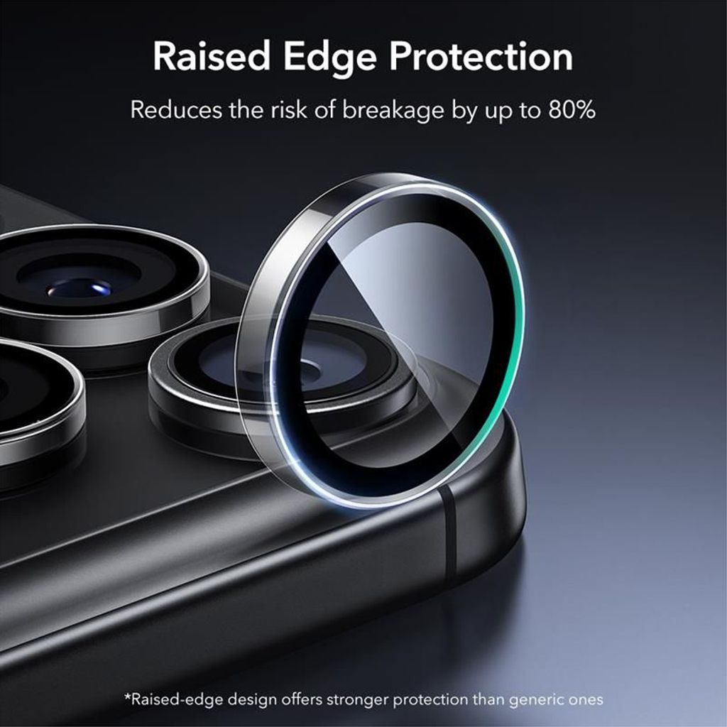 ESR Armorite iPhone 14/15/16/17 Pro/Pro Max Hærdet Glas Linsebeskytter