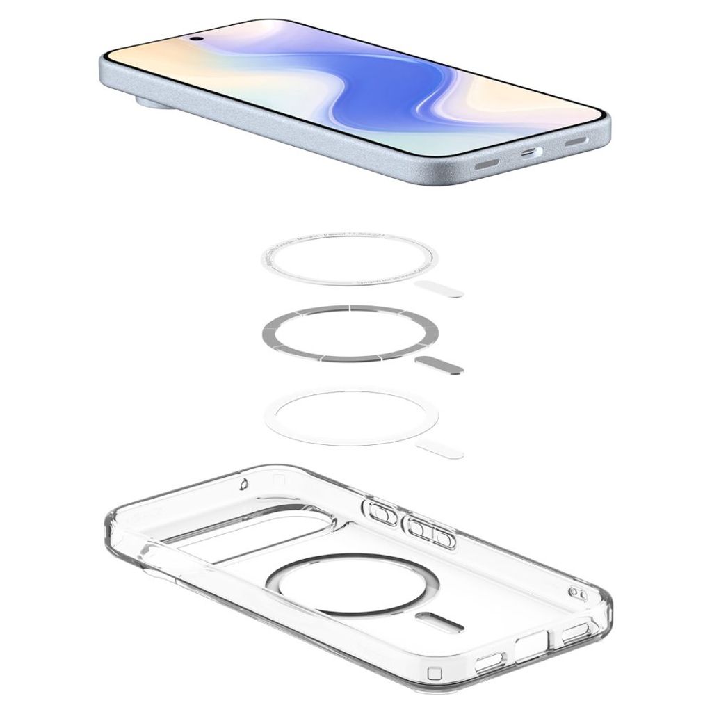 Spigen Ultra Hybrid MagSafe Cover til Google Pixel 10 / 10 Pro - Gennemsigtig/Hvid