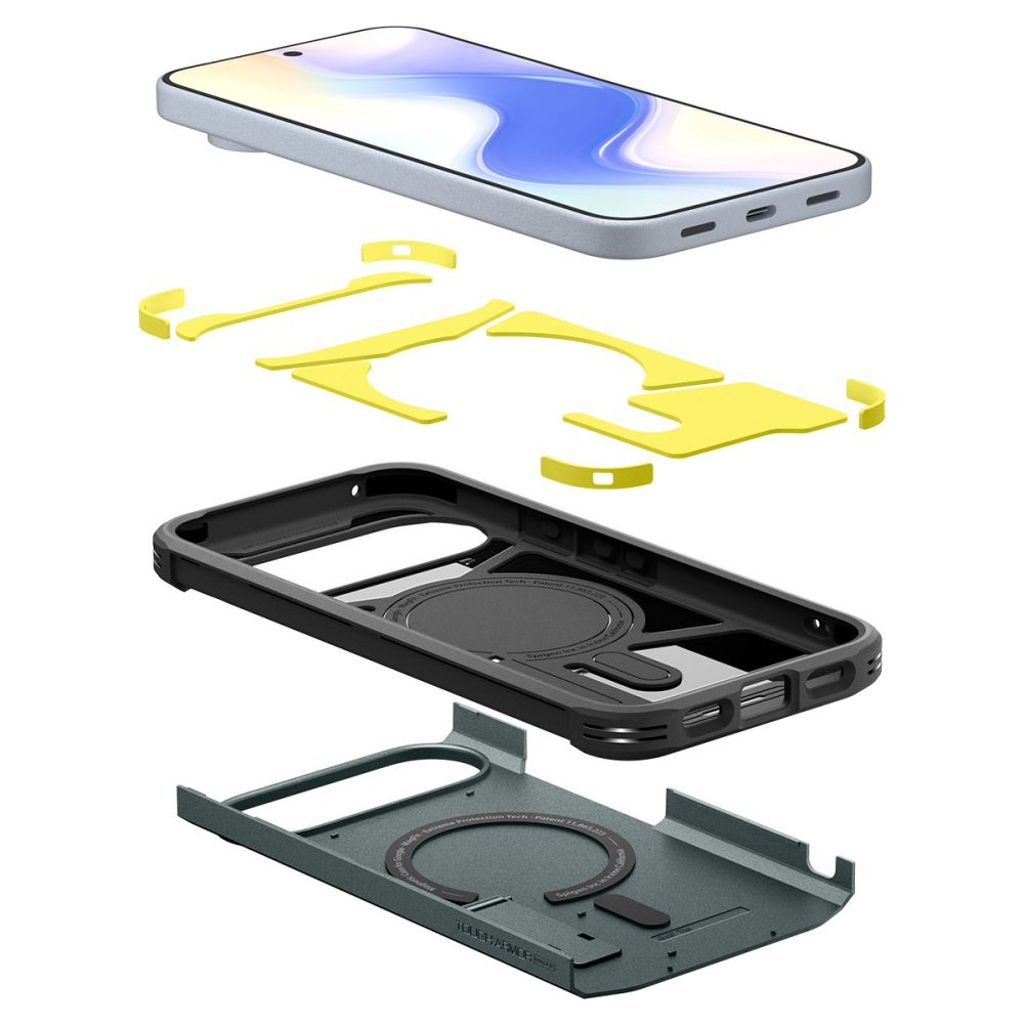 Spigen Tough Armor MagSafe Skal till Google Pixel 10 / 10 Pro - Grön