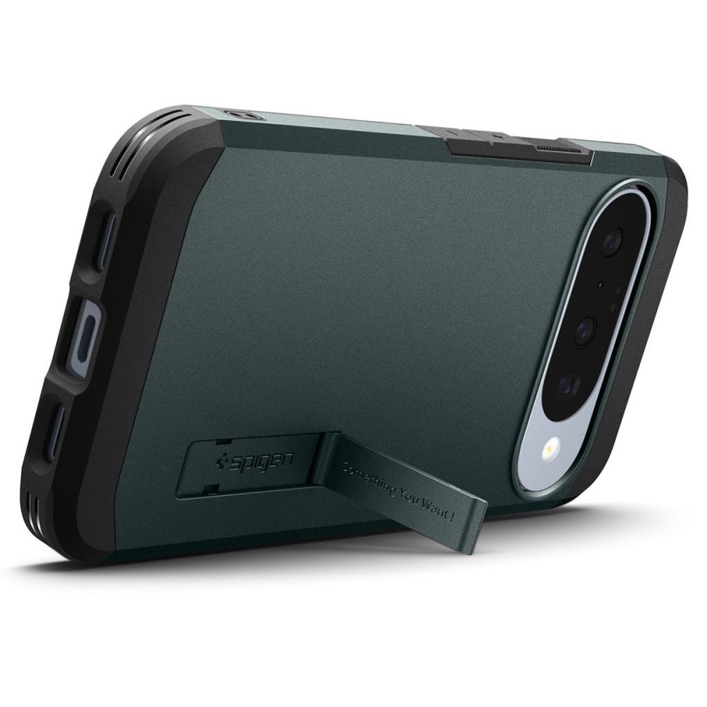 Spigen Tough Armor MagSafe Skal till Google Pixel 10 / 10 Pro - Grön