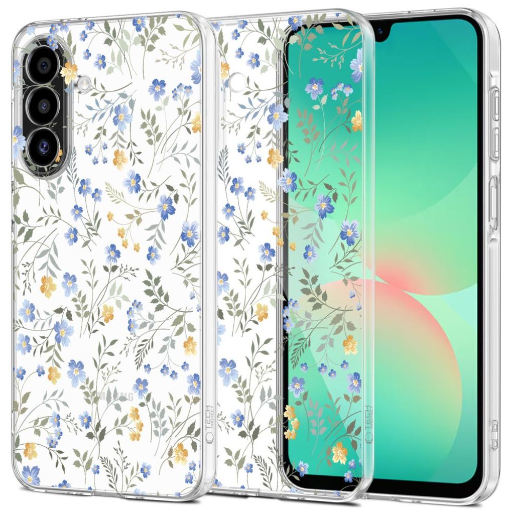 Tech-Protect FlexAir+ Skal till Samsung Galaxy A17 - Blommor