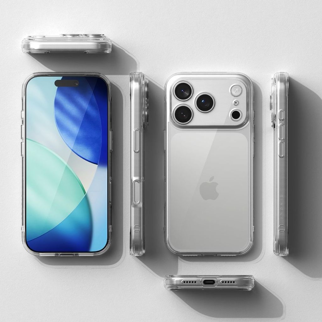 Ringke Fusion Cover til iPhone 17 Pro Max - Gennemsigtig