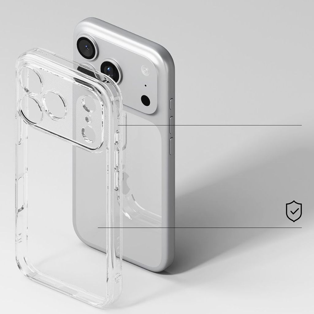 Ringke Fusion Cover til iPhone 17 Pro Max - Gennemsigtig