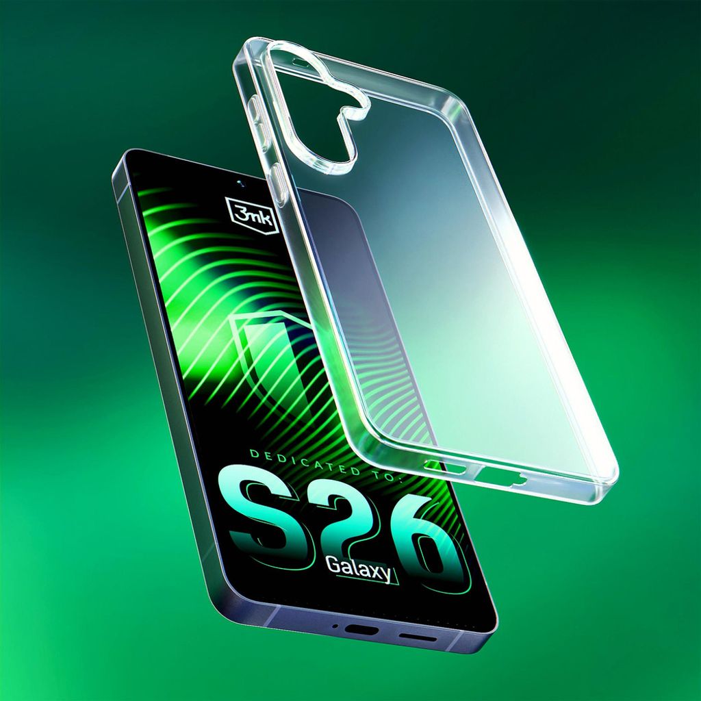 3mk Clear Skal till Samsung Galaxy S26 - Transparent