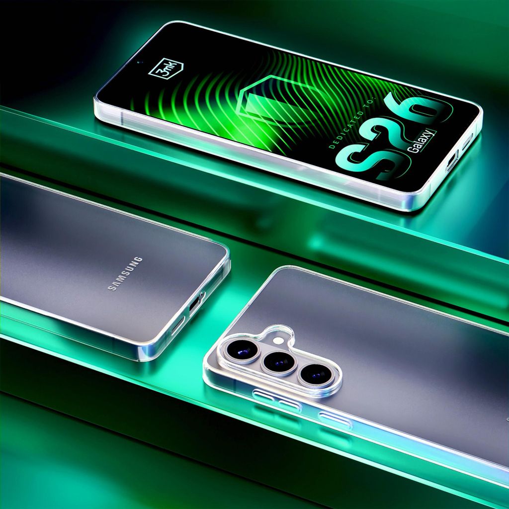 3mk Clear Skal till Samsung Galaxy S26 - Transparent