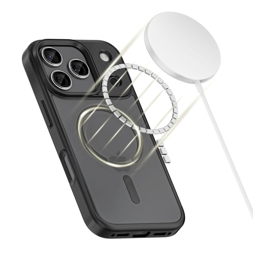 Tech-Protect MagMat XT MagSafe Cover til iPhone 17 Pro Max - Mat Sort