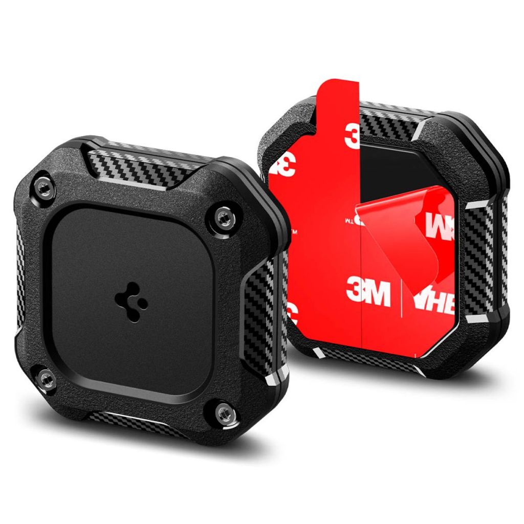 Spigen Tough Armor Kuori AirTag 1/2 - Musta