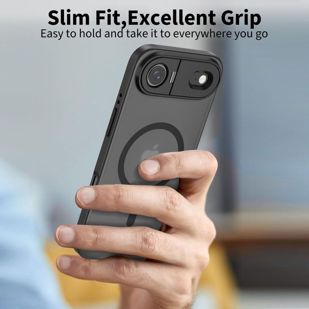 Tech-Protect MagStand MagSafe Cover til iPhone Air - Mat Sort