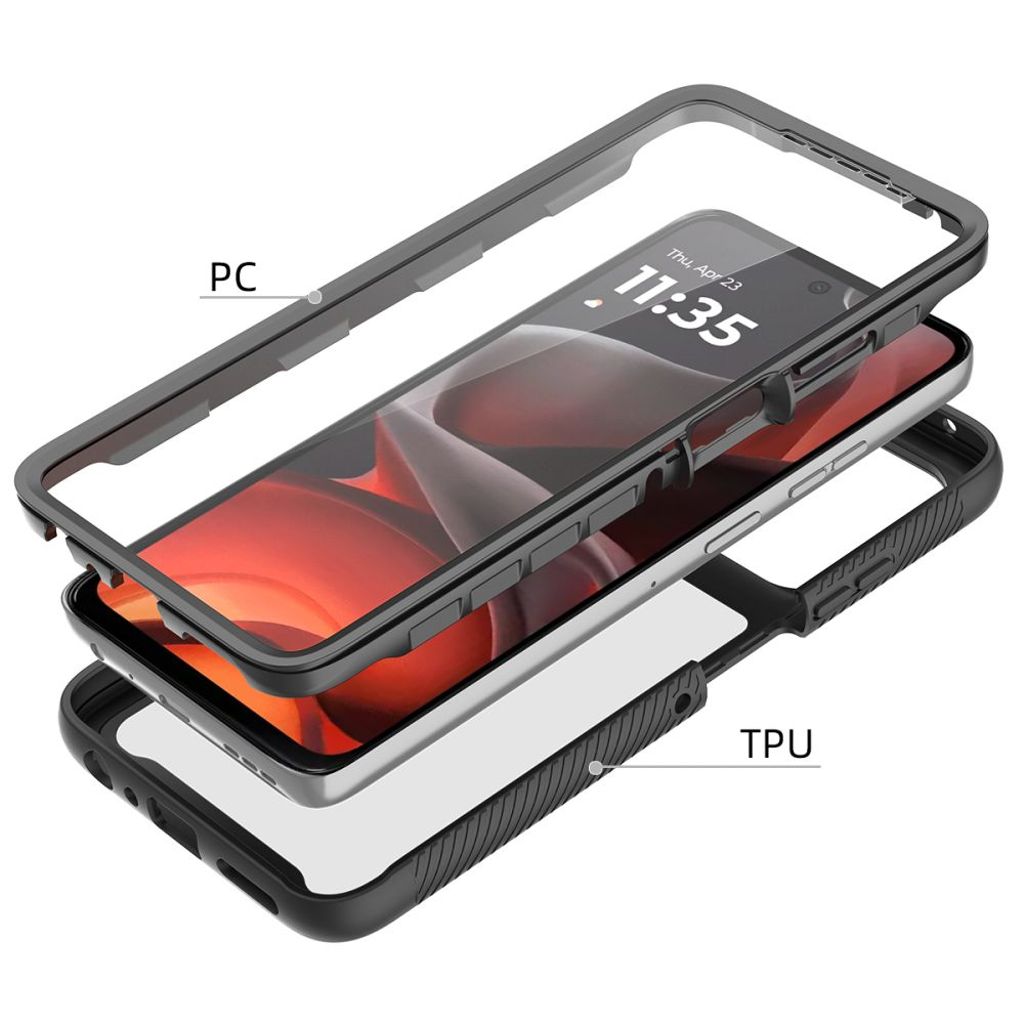 Tech-Protect Defense Deksel til Motorola Moto G56 5G - Svart