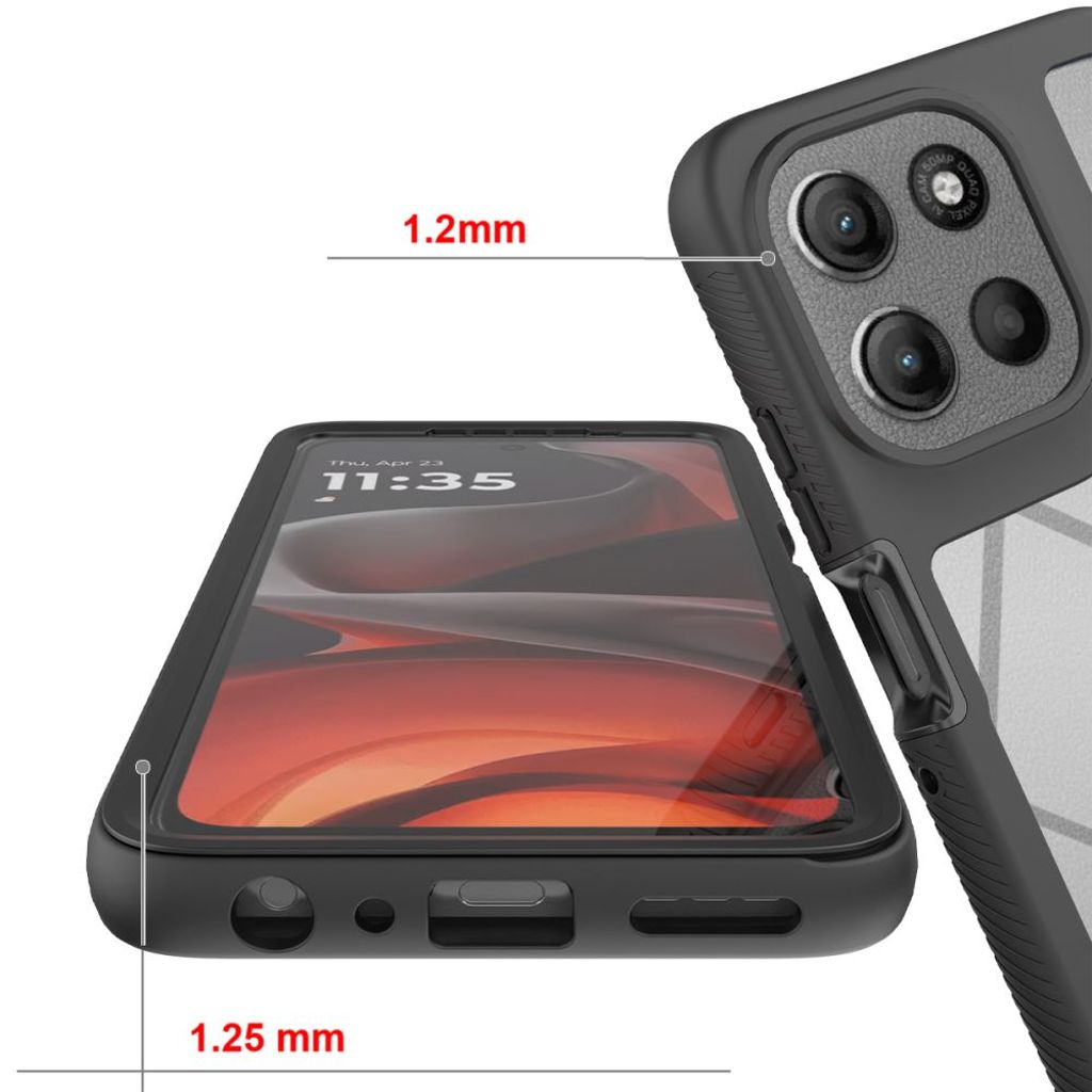 Tech-Protect Defense Deksel til Motorola Moto G56 5G - Svart