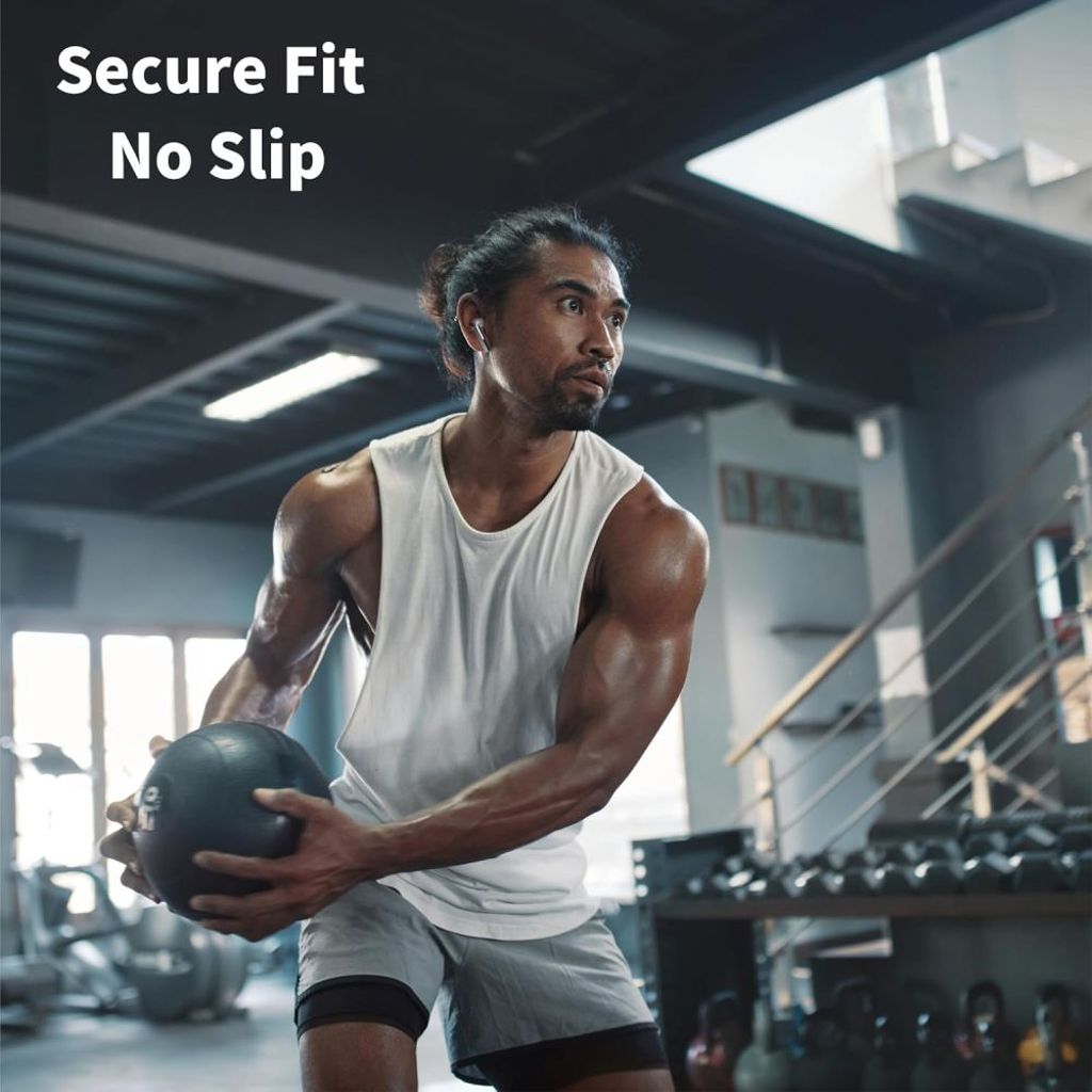 Tech-Protect öronkuddar till Galaxy Buds 3 Pro – svart (3 st, S/M/L)