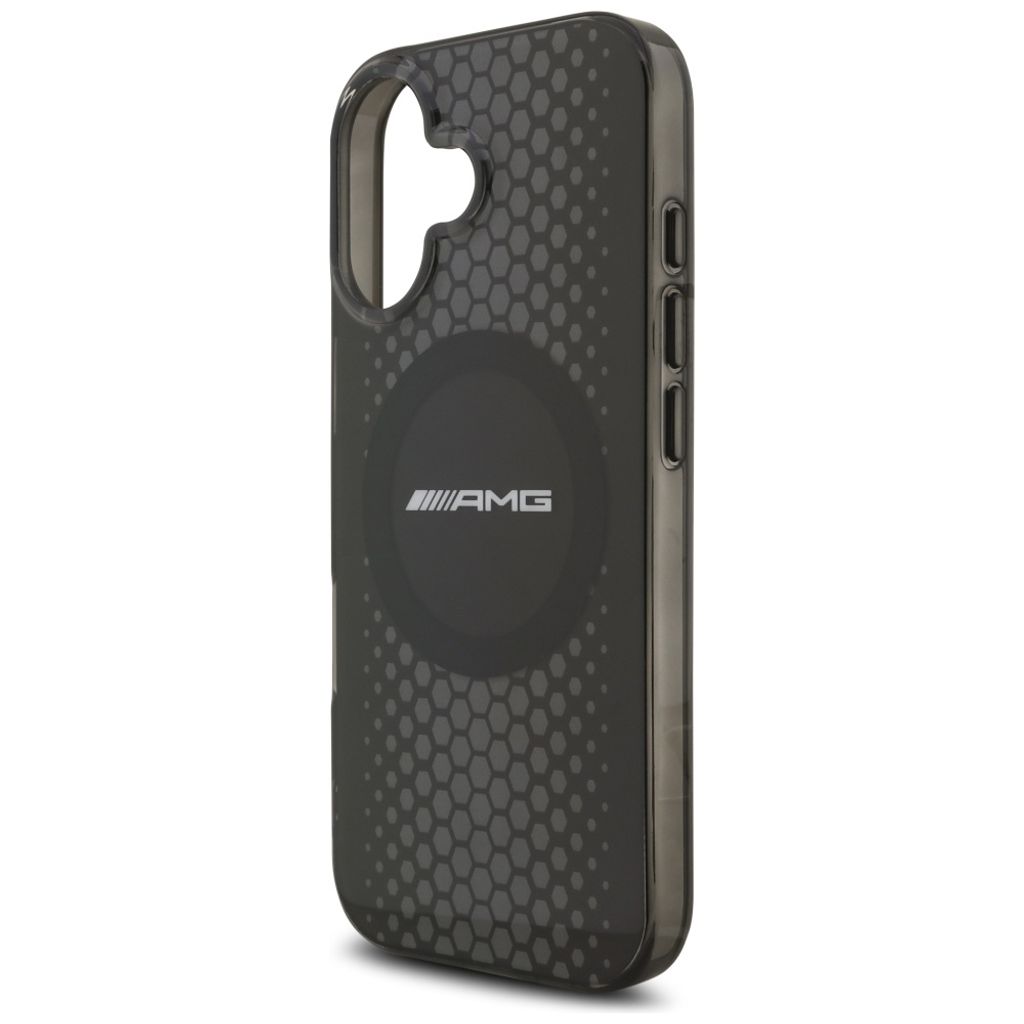 Mercedes AMG Double Layer Graphics MagSafe -kuori till iPhone 17 - Musta