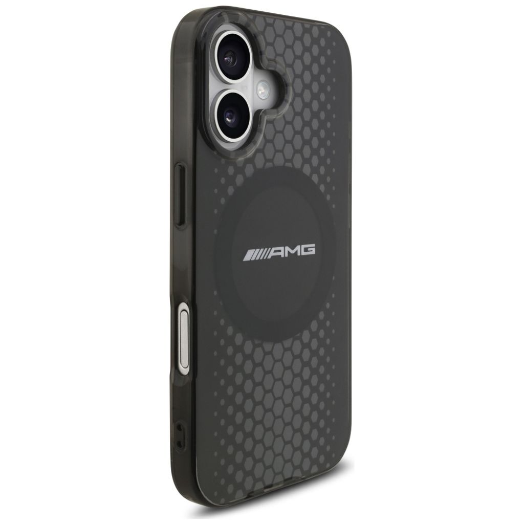 Mercedes AMG Double Layer Graphics MagSafe -kuori till iPhone 17 - Musta