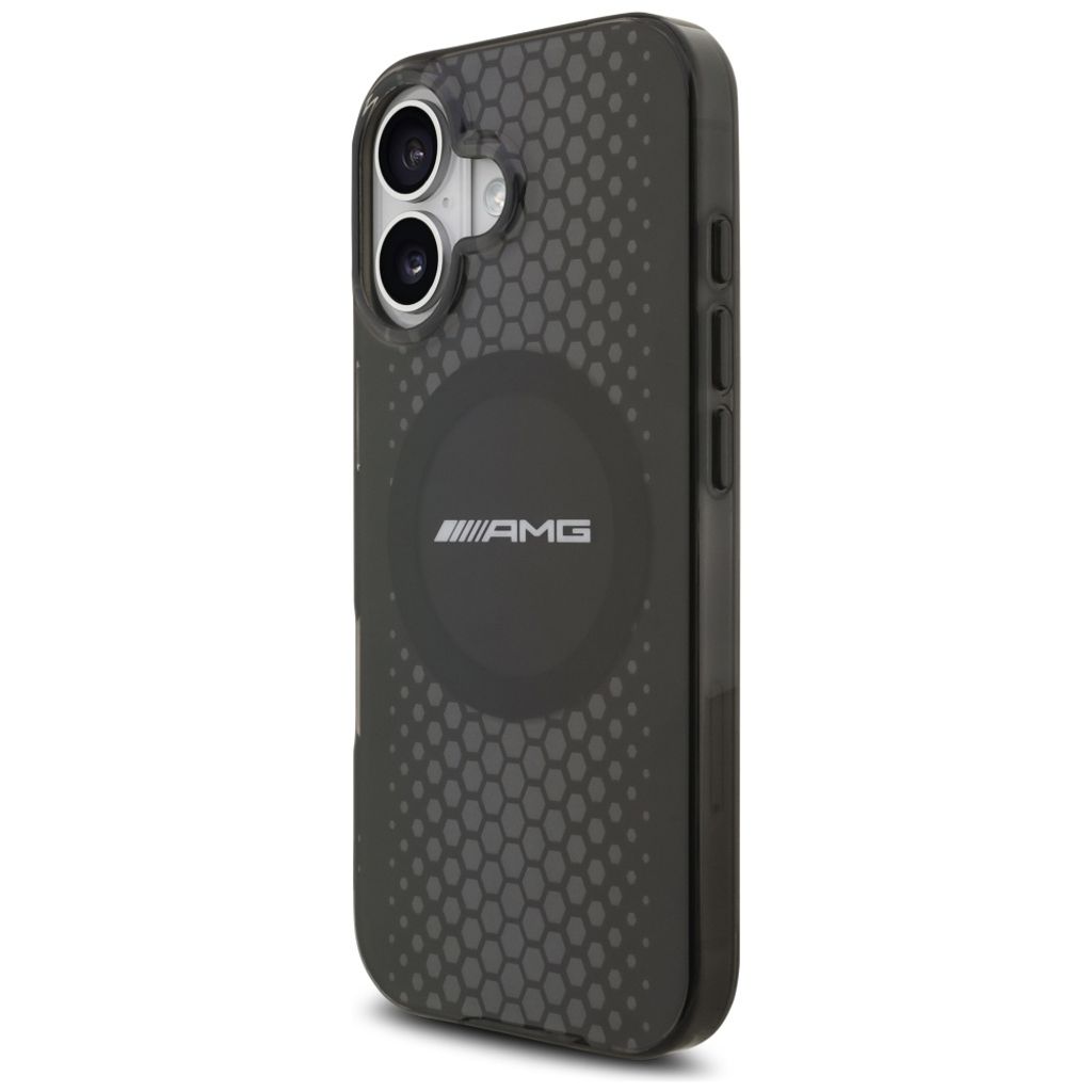 Mercedes AMG Double Layer Graphics MagSafe -kuori till iPhone 17 - Musta