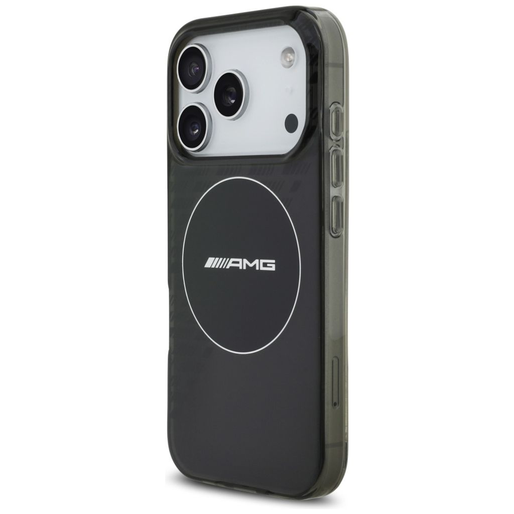 Mercedes AMG Double Layer Smocked MagSafe -kuori till iPhone 17 Pro - Musta