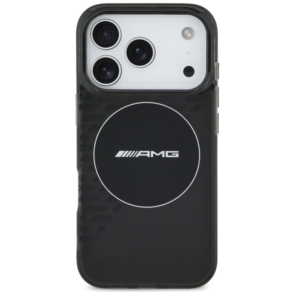 Mercedes AMG Double Layer Smocked MagSafe -kuori till iPhone 17 Pro - Musta