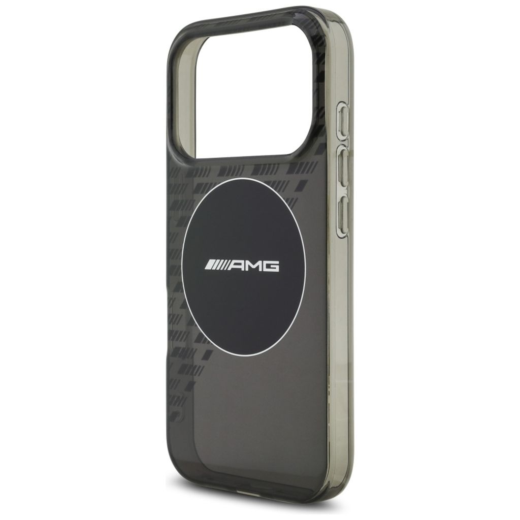 Mercedes AMG Double Layer Smocked MagSafe -kuori till iPhone 17 Pro - Musta