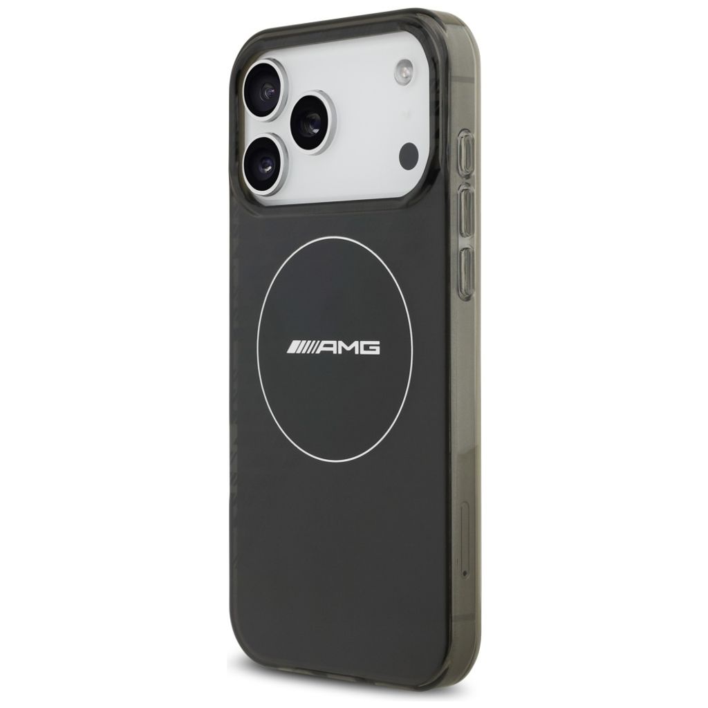 Mercedes AMG Double Layer Smocked MagSafe -kuori till iPhone 17 Pro Max - Musta
