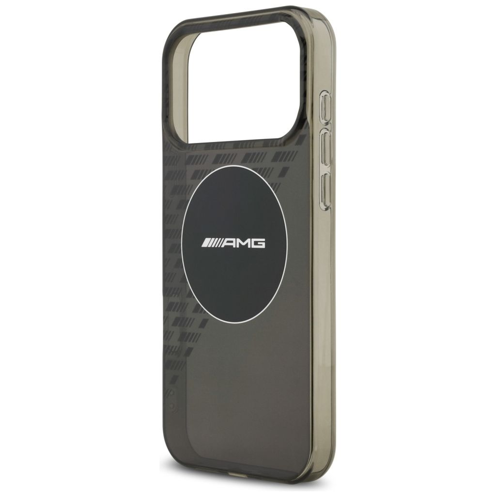 Mercedes AMG Double Layer Smocked MagSafe -kuori till iPhone 17 Pro Max - Musta
