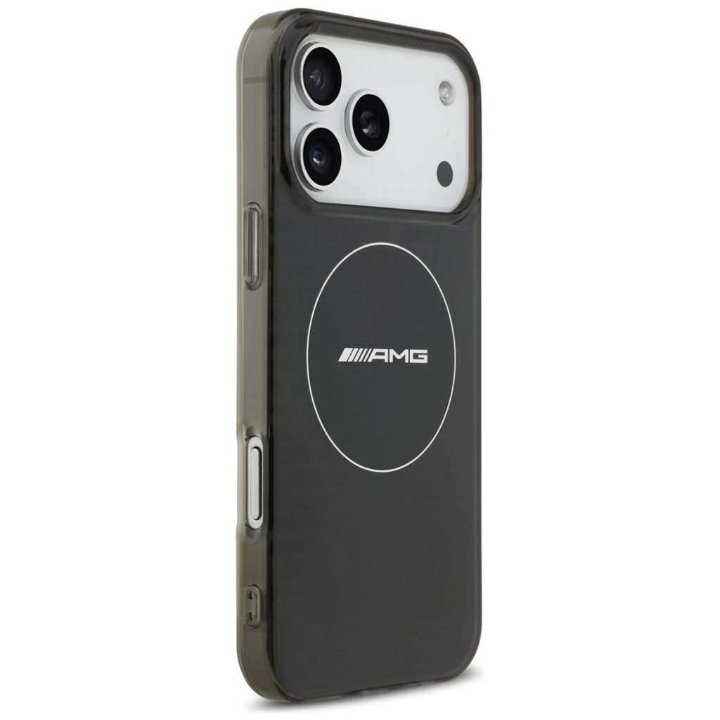 Mercedes AMG Double Layer Smocked MagSafe -kuori till iPhone 17 Pro Max - Musta